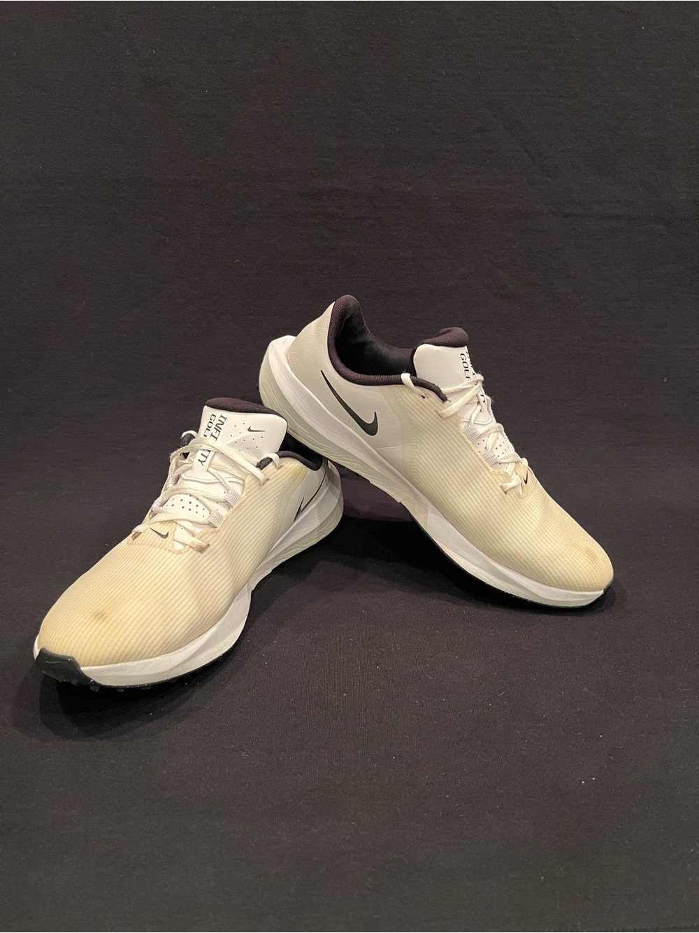 Nike White Infinity Golf G NN Waterproof Golf Shoes Mens 11.5 W #FN0565-100